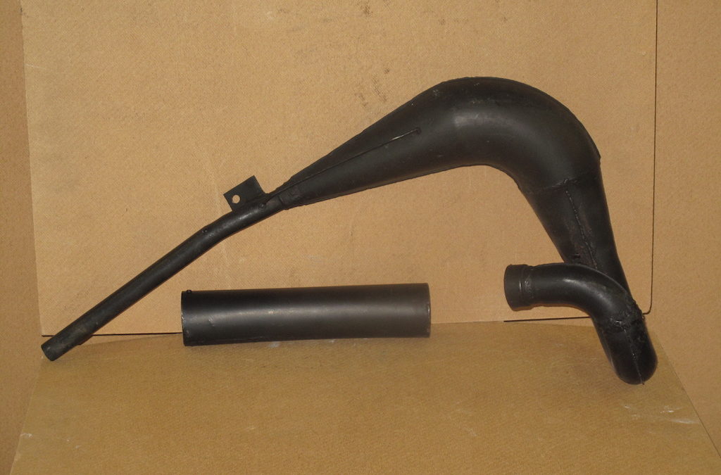 Sidepipe 125cc with muffler